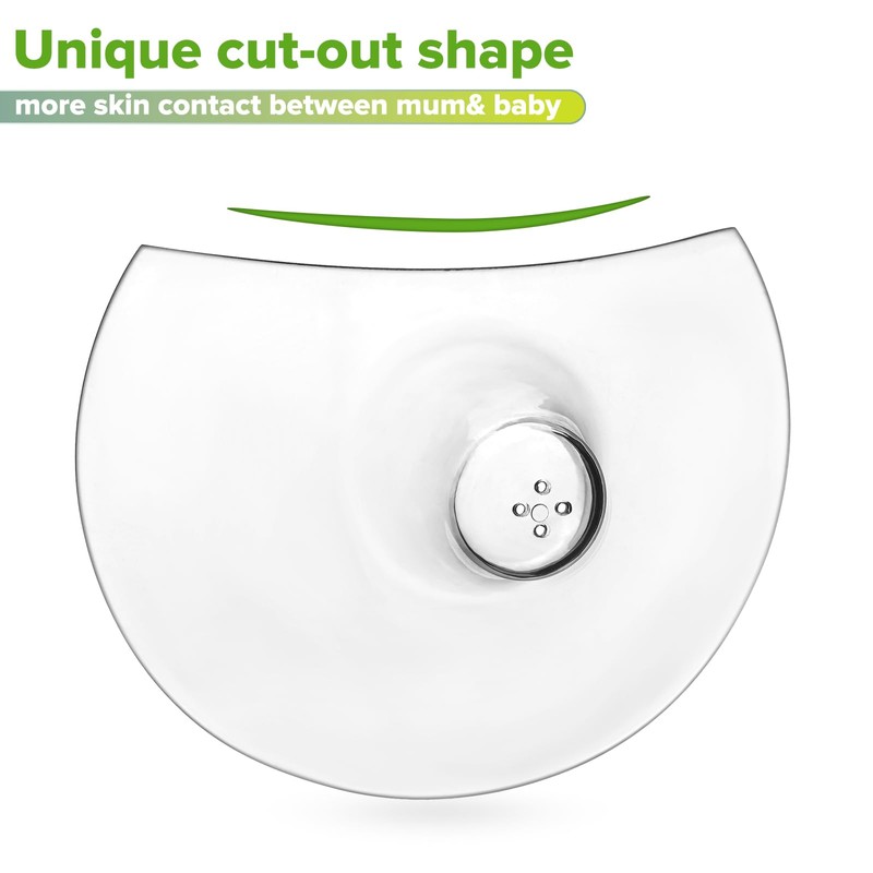 haakaa Nipple Shields for Nursing Nipple Shield for Breastfeeding with
