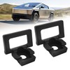 MXSAG 2PCS 90 Degree Rotating D Rings for Cybertruck Flat