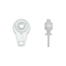 Shade Doctor of Maine Heavy Duty Ball-Bearing Carriers for Architrac EZ-Track and Other Drapery Ceiling Tracks (25-Pack)