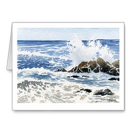 DJ Rogers Fine Art Seascape - Set of 10 Note Cards With Envelopes