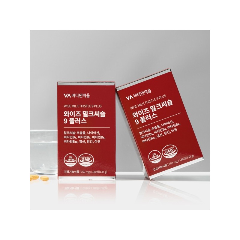 Milk Thistle 9 Plus Silymarin Large Capacity 9-Combination 1 Bottle