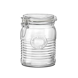 FORNOR 87064 BARATTOLO IN VETRO CON COPERCHIO A CLIP 0,7 L Ø 10,2 x 14,5 cm