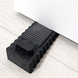 Multi-Level PVC Door Stopper - Non-Slip & Soft for Door Protection Door Closing Prevention 3ea