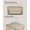 SONGMICS Hanging Closet Organizer, Hanging Storage Shelves, Hanging Closet Shelves,