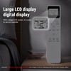 WDZP New AC Remote Control Replacement for Vremi EQK Elgin