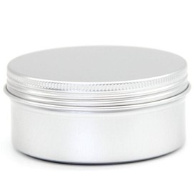 DIY Container Aluminium Round Reusable Container with Lid - 150ml