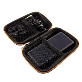 caseroxx Protective Case for MP3 / MP4 Players such as Victure, AGPTEK, Soulcker, SVMUU etc. Black, black, Minimalist