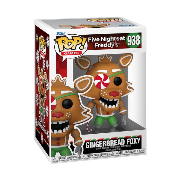Funko Pop! Games: Five Nights at Freddy's Holiday - Gingerbread Foxy