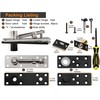 Hidden Door Hinge Kit - 360° Swinging Heavy Duty Pivot
