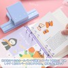 3-Hole and 6-Hole Punch, Loose Leaf Punch Compatible with A6/A7/A5,