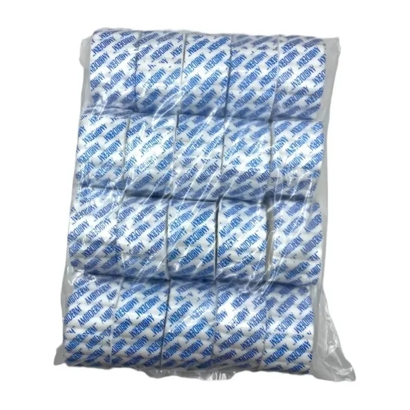 Rollo De Algodón Dental Ambiderm Bolsa 1000 Pzas