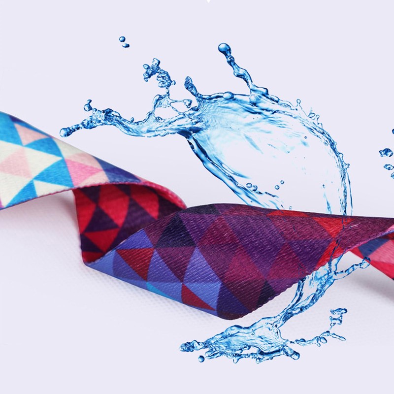 MKKM Yoga Mat Carrying Strap, Adjustable Loops, Pink and Purple