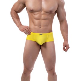 iKingsky - Calzoncillos tipo calzones para hombre, sexy, con espalda en T, transpirable, elástica, para hombre, Paquete de 4, Small