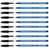 Bic Cristal Soft, Colour: Black Pack of 10