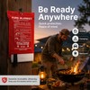 Emergency Fire Blanket for Home & Outdoor Safety – Fiberglass