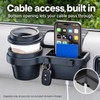 Car Cup Stand Phone Holder Mount Tray Side Door Window