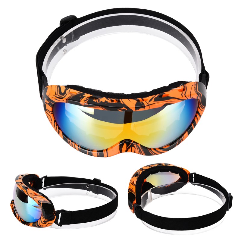 Single Layer Professional Ski Goggles Windproof Outdoor Riding UV Protection
