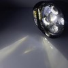 5 3/4 inch Bullet Front headlight Motorcycle Gloss Black LED