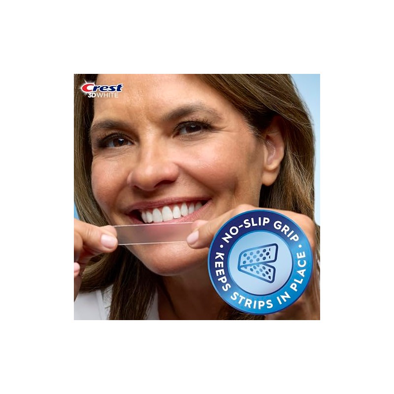 Crest - 3D White Whitestrips Vivid Plus, 24 Tiras