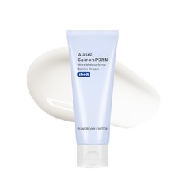 SUNGBOON EDITOR Alaska Salmon PDRN Crema de barrera ultra hidratante, hidratante facial coreano con Alaska PDRN y ceramida, hidratación y antienvejeci
