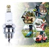 2 PCS L7T Spark Plug Universal 2 Stoke Engine Nickel