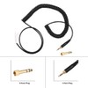 Spiral Audio Cable, Replacement Cable for Headphones, Coiled Cable Headphone