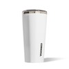 Corkcicle Tumbler Insulated Stainless Steel Bottle/Thermos, 16 oz, White