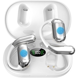 AI Translation Earbuds Real Time, 3-in-1 Language Translator Earbuds, HD Sound, Long Battery Life, 144 Languages Translation Headphones Translating Device for Travel Business Learning (White)