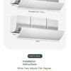 3 In 1 Adjustable Air Conditioner Deflector,Universal Retractable Anti Direct