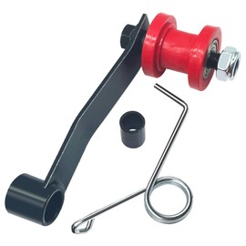 HOLATO Chain Tensioner Adjuster Roller Guide with Spring for Go Kart 4 Wheeler Atv Quad 110cc 125cc 150cc 200cc 250cc That Use 420 428 And 530 Chain Heavy Duty Part Red