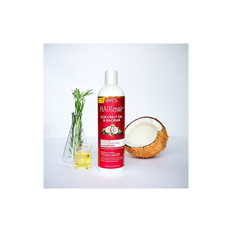 ORS HAIRepair Coconut Oil and Baobab Sulfate-Free Invigorating Shampoo 12.5