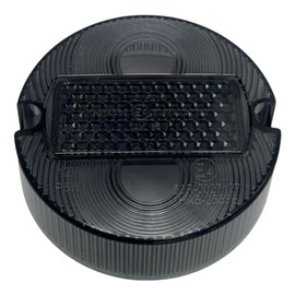 FEZ Fahrzeugteile GmbH Rear Light Cap/Light Outlet Diameter 100 mm Grey Suitable for S50, S51, KR51/2, MZ TS125, TS150, TS250, TS250/1