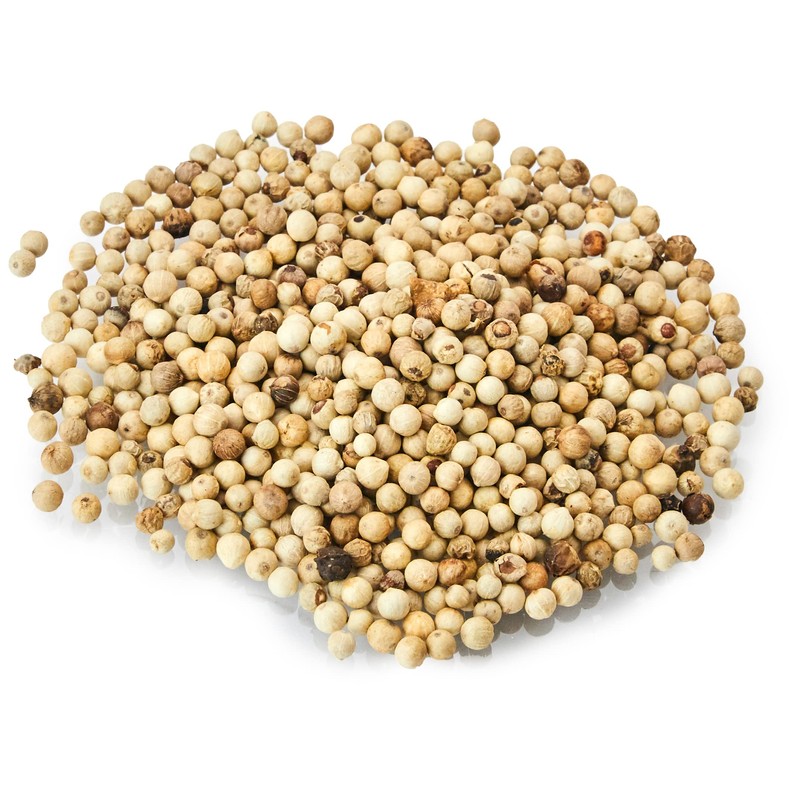 Old India White Peppercorns Muntok Double Wash 500g