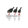 AKORD HDMI Mini to HDMI Male 1.8m Cable - Black
