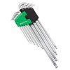 Powerbuilt 9 Piece Star Stubby Long Arm Ball End Hex