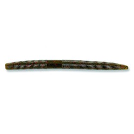Yamamoto 9-10-369 Senko Worm, 5"" 10pk, Green Pumpkin Red (one Size)