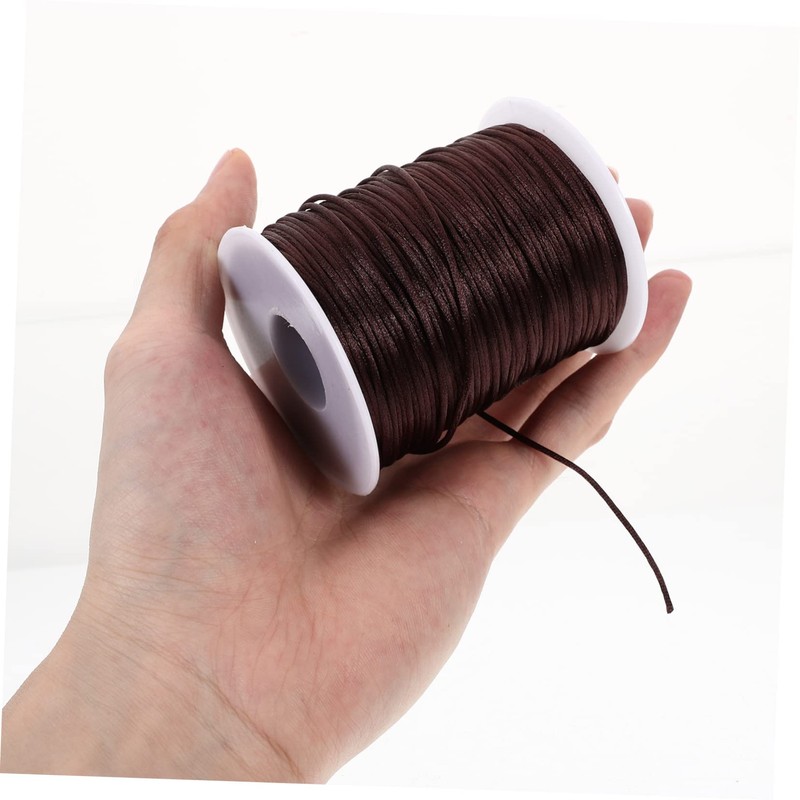 OHPHCALL 2 Rolls Crocheting Thread Durable Knitting Thread for DIY