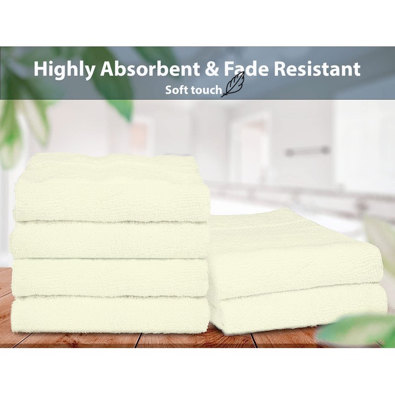 DARWEN STAR Hand Towels - Pack of 4 100% Egyptian