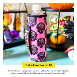 Drink Handler Neoprene Bottle Sleeve - 16oz & 24oz Insulated Bottle Holder for Walking, Running, Cycling - Water Resistant Covers, Love a Nurse