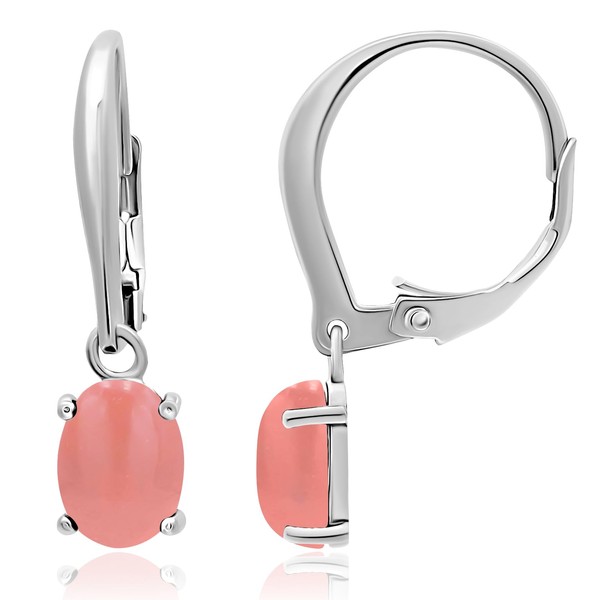 925 Sterling Silver 8x6mm Oval Shape Genuine or Simulated Gemstone