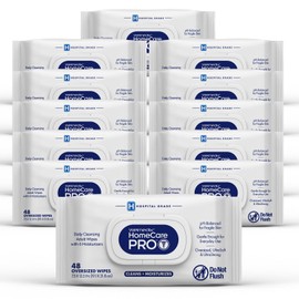 Welmedix Homecare Pro Oversized Daily Cleansing Adult Wipes 12 Pack