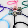 Medstar Estetoscopio Profesional de Doble Campana, »Campana de Acero Inoxidable,