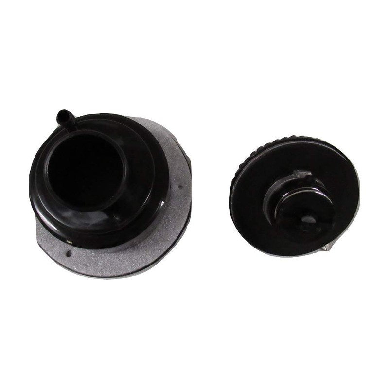 Water Inlet Filler Cap (Lockable Fresh Caravan Motorhome RV Black)