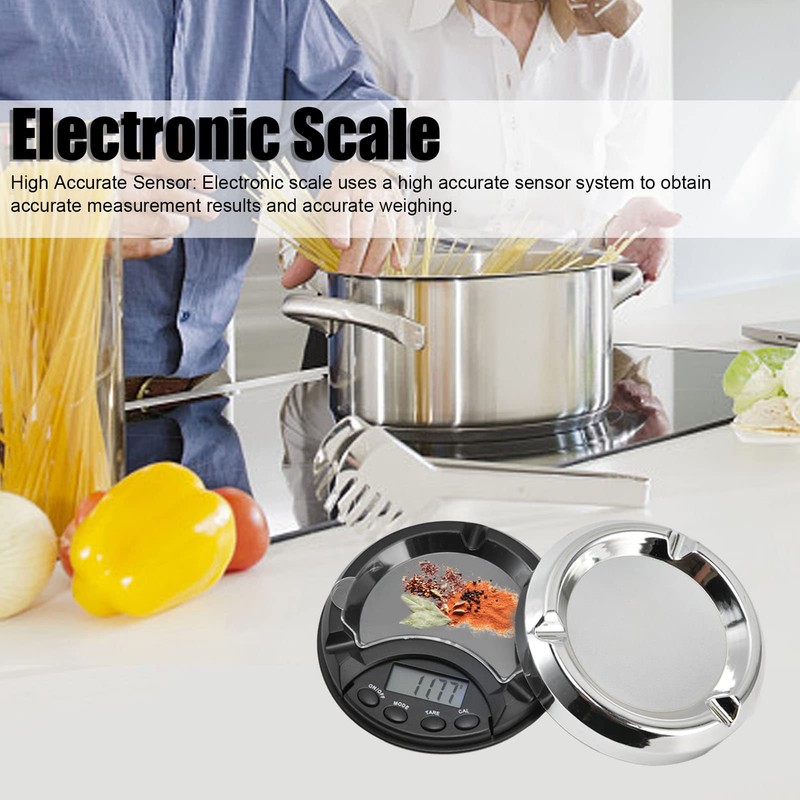 Pocket Scale, Battery Powered Electronic Scale for Household for Kitchen
