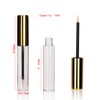 COSIDEA 12PCS Empty plastic golden 10ml Eyeliner tubes packing Vials