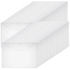 Honoson 30 Pcs 11 x 17 Inches Clear Envelopes with