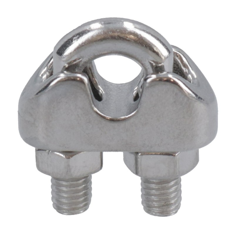 5mm Wire Rope/Cable Grip/Clamp Stainless Steel 316 Marine Grade 10