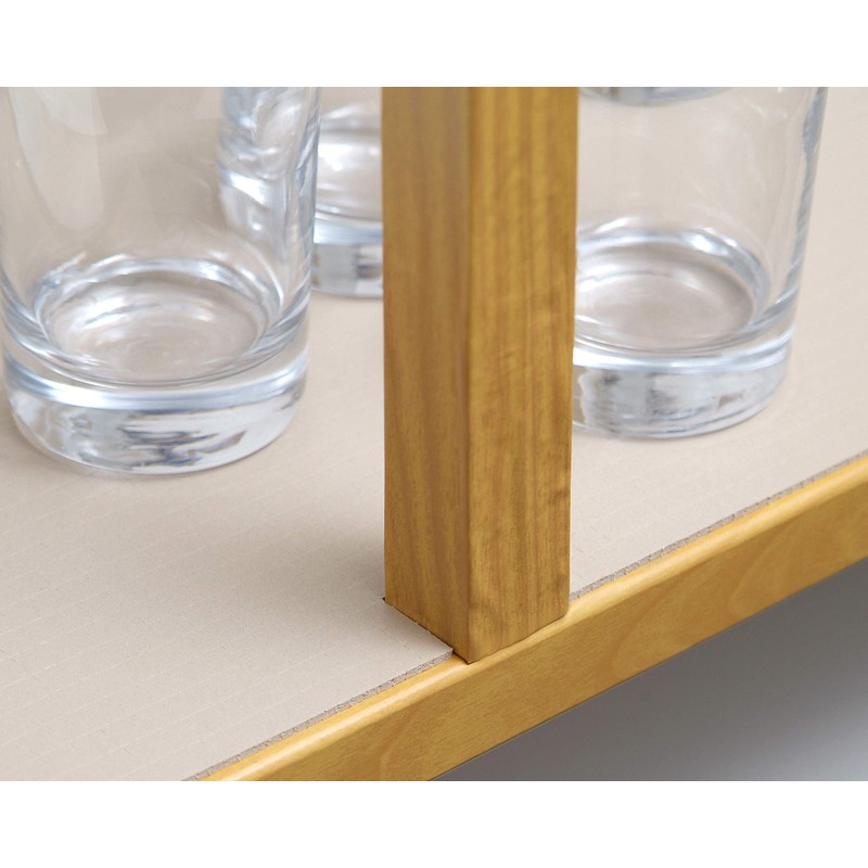 Con-Tact Brand Zip-N-Fit Solid Grip Liner, 18" x 4', Taupe