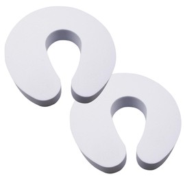 Gadgetime USA Door Finger Pinch Guard - Baby Proofing Soft Foam Door Slam Stopper - Safety Door Pinch Guard for Child & Pet - Prevents Finger Pinch Injuries & Door Locks - Pack of 2