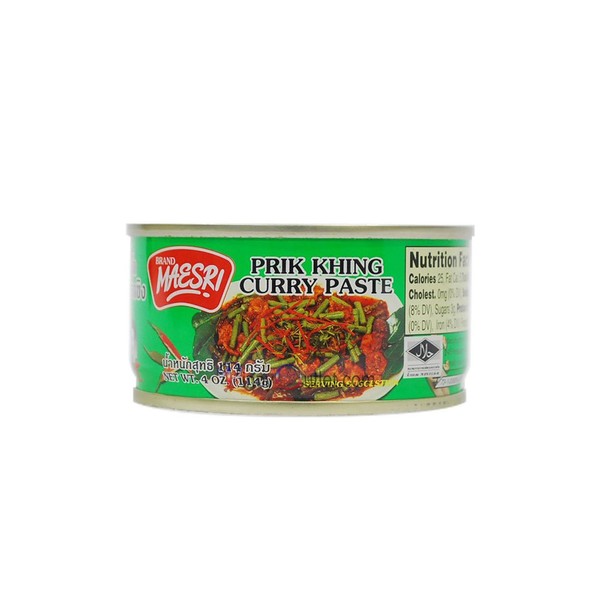 Maesri Thai Prik Khing Curry Paste - 4 Oz